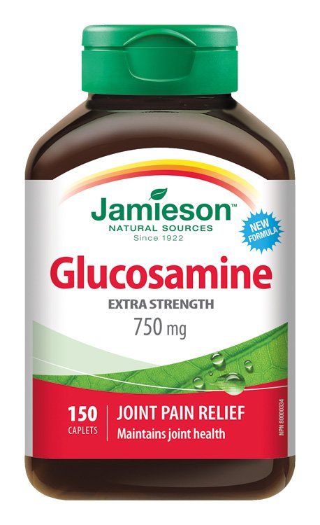 E-shop Jamieson Glukozamín na kosti, väzí, šlachy 750 mg 150 tabliet