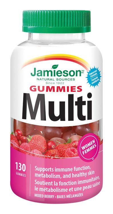 E-shop Jamieson Multi Gummies pre ženy 130 pastiliek