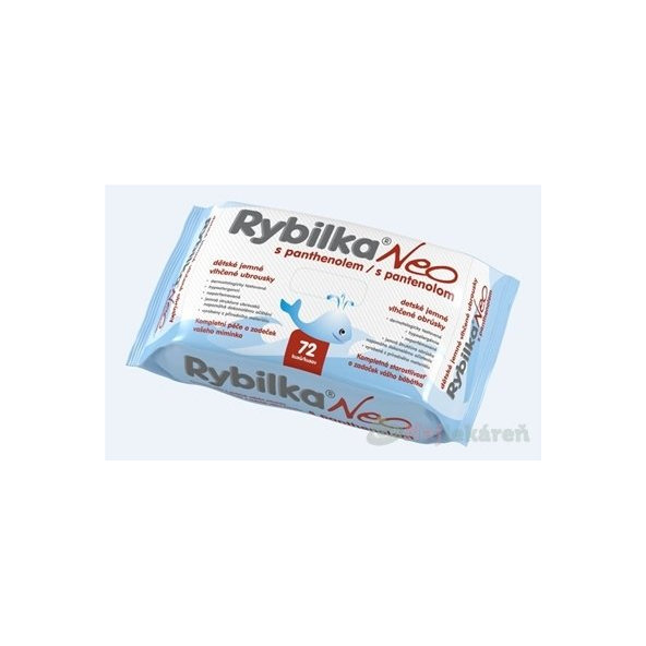 RYBILKA NEO S PANTENOLOM VLHČENÉ OBRÚSKY 72ks