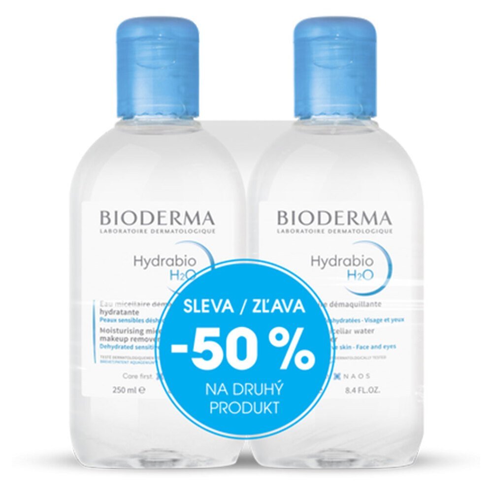 E-shop BIODERMA Hydrabio H2O micelárna voda 250 + 250ml