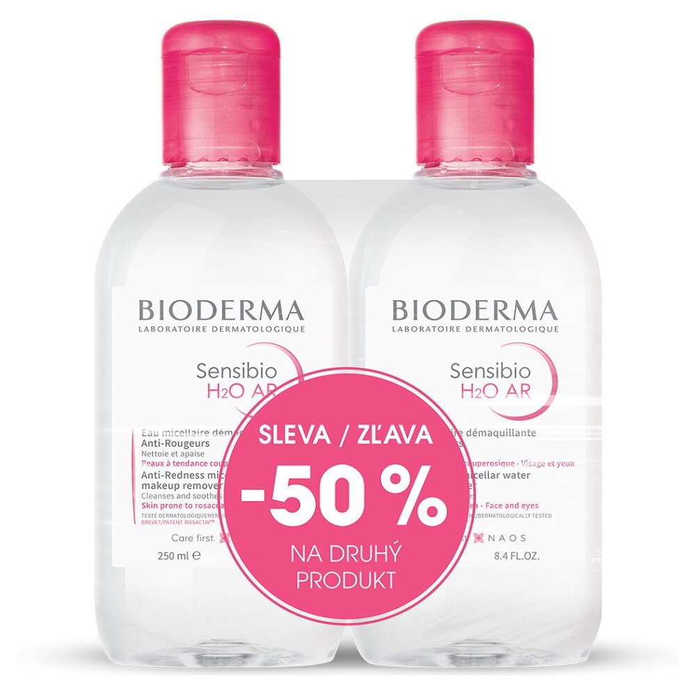E-shop BIODERMA Sensibio H2O AR micelárna voda 250 + 250ml