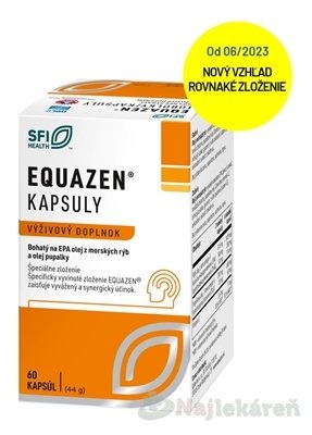 E-shop EQUAZEN omega-3 a omega-6 60 kapsúl