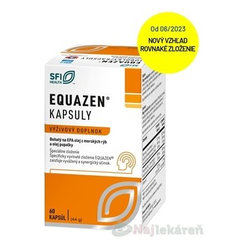 EQUAZEN omega-3 a omega-6 60 kapsúl