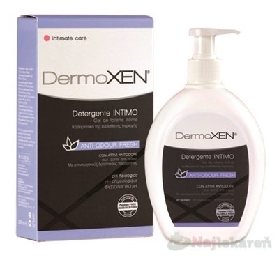 E-shop DermoXEN ANTI-ODOUR FRESH intímny čistiaci gél pre ženy 200 ml