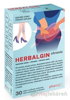 E-shop HERBALGIN chronic 30 ks