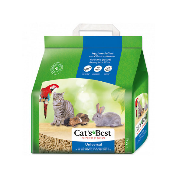 Podstielka pre zvieratá CATS BEST Universal 5,5kg  (10L)