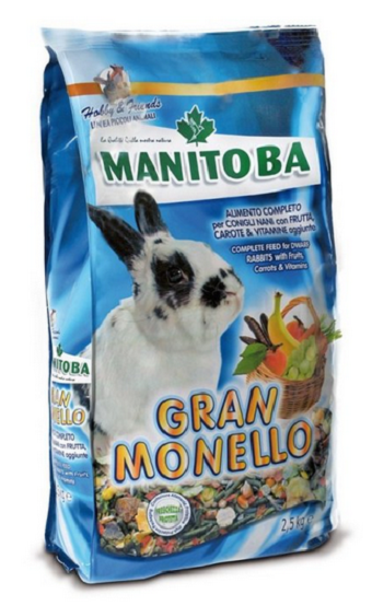 E-shop Gran Monello kompletné prémiové krmivo pre zakrslé králiky 1kg