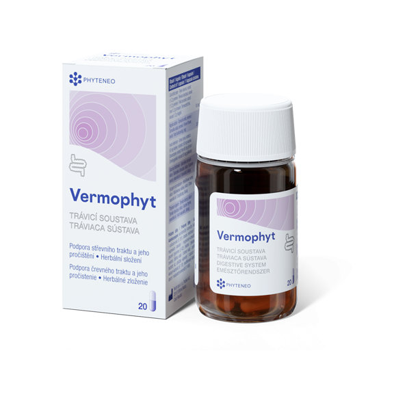 Phyteneo Vermophyt výživový doplnok 20cps