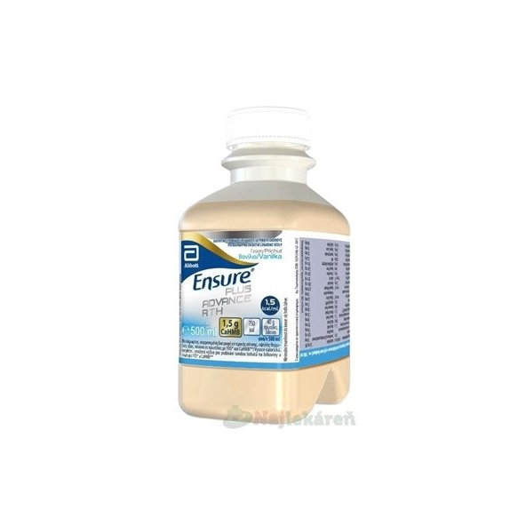 ENSURE Plus Advance RTH vanilková príchuť 500 ml