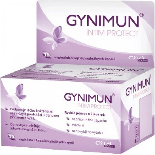 GYNIMUN INTIM PROTECT vaginálne kapsuly, 10 ks