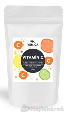 E-shop Vemica Vitamín C prášok 1000 g