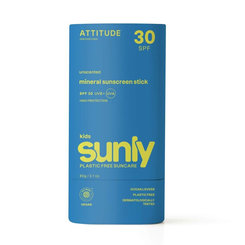 ATTITUDE Detský 100% minerálny opaľovací krém (SPF 30) bez vône 150 g