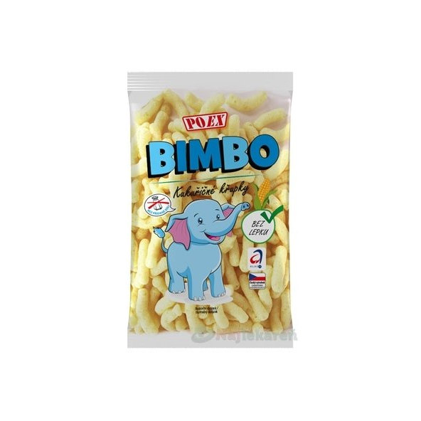 POEX BIMBO Kukuričné chrumky 100 g