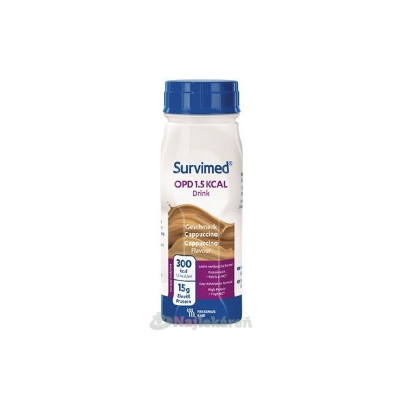 Survimed OPD 1,5 DRINK príchuť kapučínová 24 x 200 ml