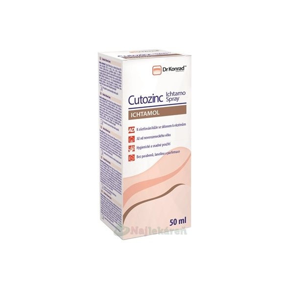 Dr Konrad Cutozinc Ichtamo sprej proti ekzémom 50ml