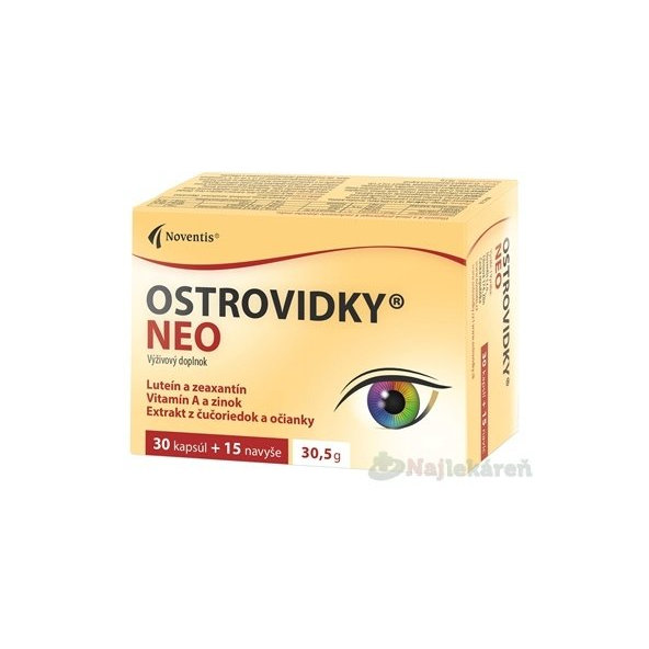 Noventis Ostrovidky Neo 45 kapsúl