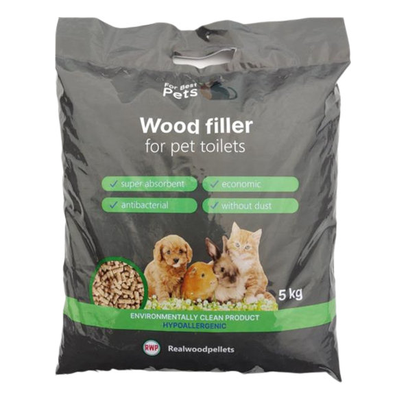 Podstielka For Best Pets drevené pelety pre zvieratá 5kg