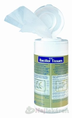 BODE Bacillol Tissues dezinfekčné obrúsky (dóza) 100 ks