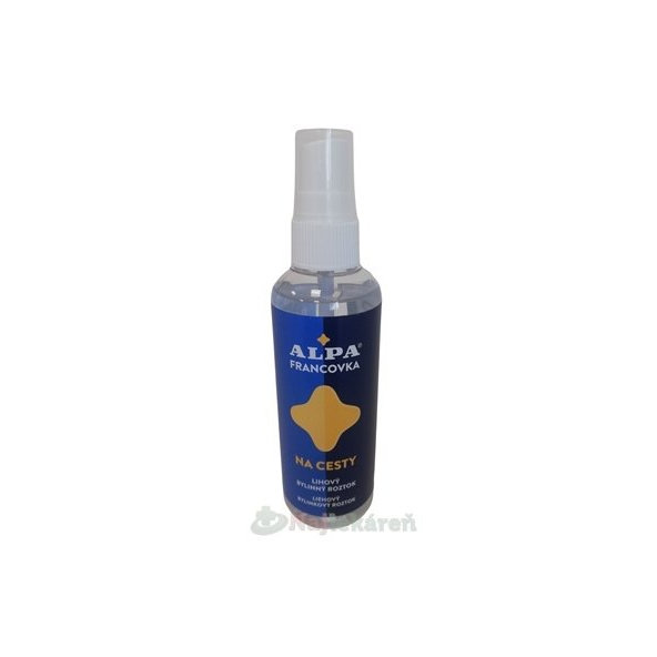 ALPA FRANCOVKA NA CESTY liehový bylinkový roztok, rozprašovač 100 ml