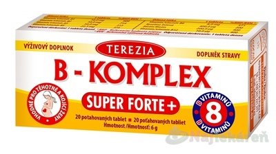 E-shop TEREZIA B-KOMPLEX SUPER FORTE+ 20 ks