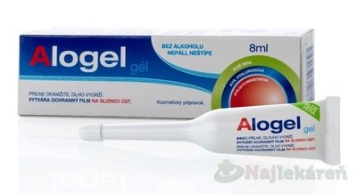 E-shop Alogel, ústny gél pri mechanickom podráždení, 8 ml