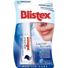 Blistex Lippen-balsam balzam na pery, krém v tube, 6 ml