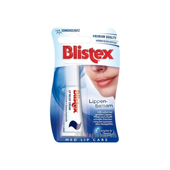 Blistex Lippen-balsam balzam na pery, krém v tube, 6 ml
