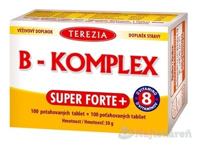 E-shop TEREZIA B-KOMPLEX SUPER FORTE+ 100 tabliet