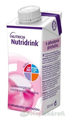 E-shop Nutridrink s jahodovou príchuťou 200 ml