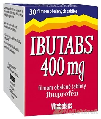 E-shop Ibutabs na bolesť 400 mg, 30 tbl