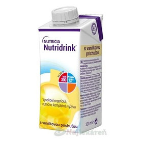 Nutridrink s vanilkovou príchuťou 24x200 ml