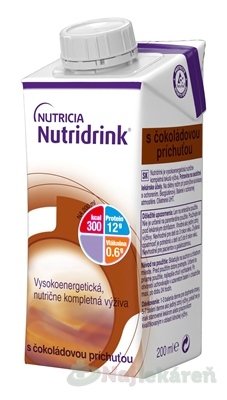 E-shop Nutridrink s čokoládovou príchuťou 24x200 ml