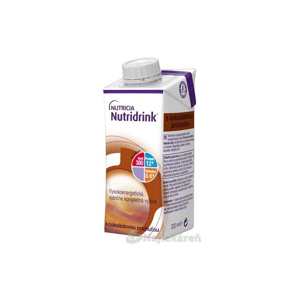 Nutridrink s čokoládovou príchuťou 200 ml
