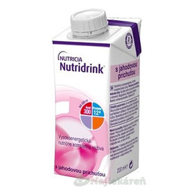 Nutridrink s jahodovou príchuťou 24x200 ml