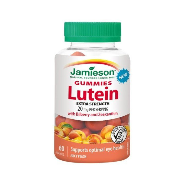 Jamieson Luteín S čučoriedkami a zeaxantínom 60 pastiliek