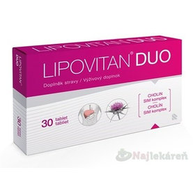 Herbacos Lipovitan Duo 30 tbl