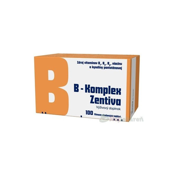 Zentiva B-Komplex 100 tabliet