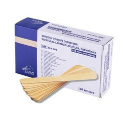 Laryngologická (ústna)lopatka, drevená nesterilná 100 ks