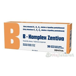 Zentiva B-Komplex 30 tabliet