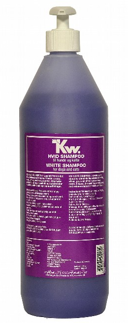 E-shop KW šampón na bielu srsť pre psy a mačky 1000ml