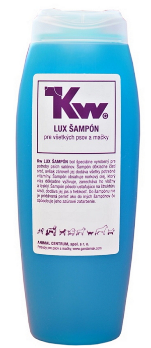 E-shop KW šampón lux pre psy 250ml