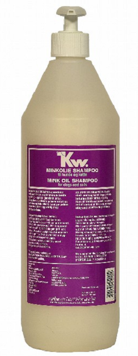 E-shop KW šampón olejový norkový pre psy a mačky 1000ml
