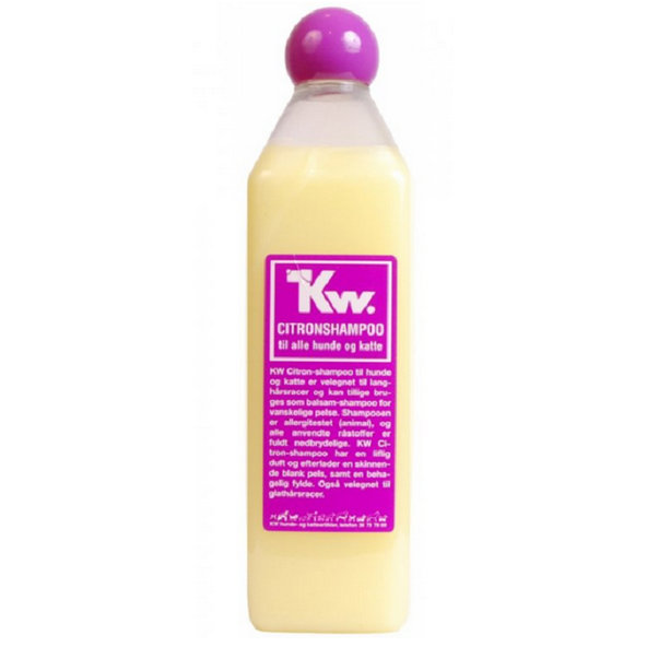 KW šampón citrónový pre psy a mačky 250ml