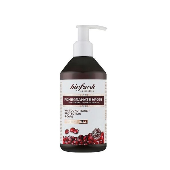 Ochranný kondicionér na vlasy s panthenolom a B5 Pomegranate & Rose 250ml