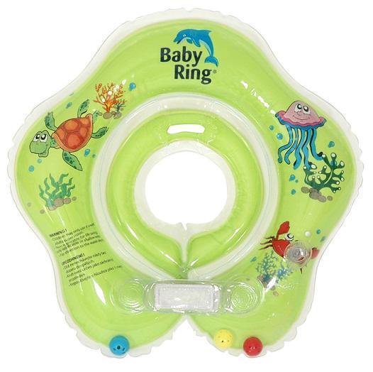 E-shop BABY RING Kruh na kúpanie 0-24 m- Zelený