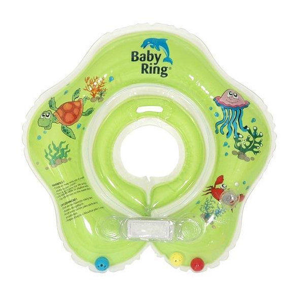 BABY RING Kruh na kúpanie 0-24 m- Zelený