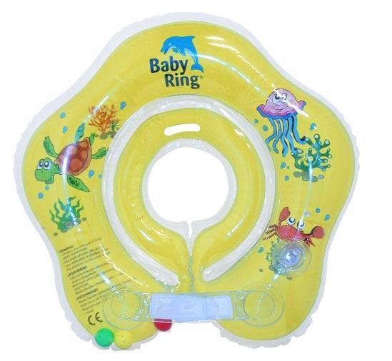 E-shop BABY RING Kruh na kúpanie 0-24 m - Žltý