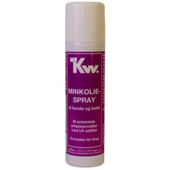 KW spray antistatický s norkovým olejom pre psy a mačky 220ml
