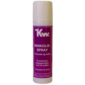 KW spray antistatický s norkovým olejom pre psy a mačky 220ml