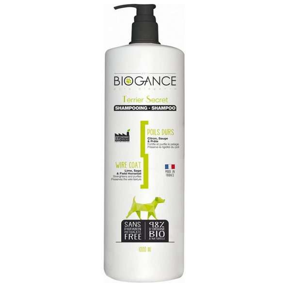 BIOGANCE Terrier Secret (Wire Coat) šampón pre teriérov 1000ml